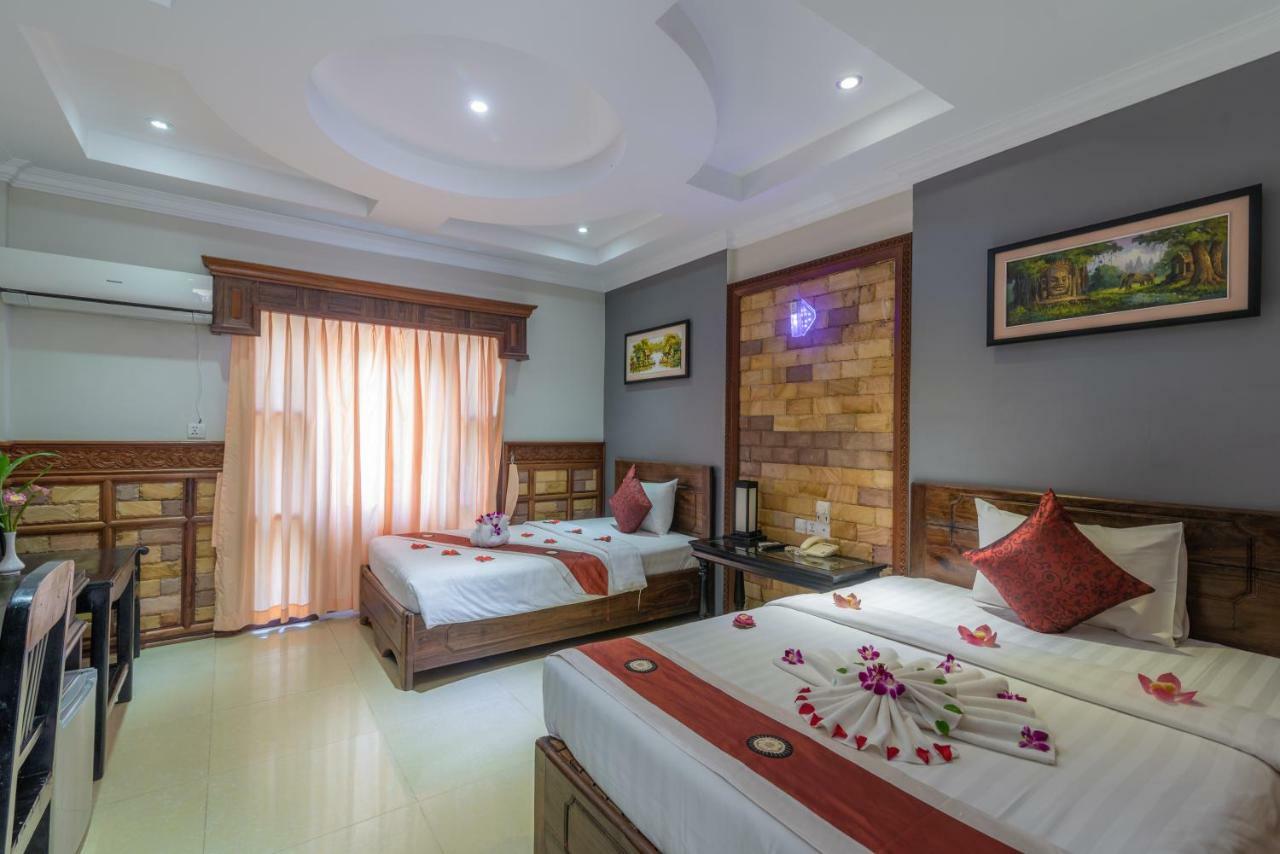 160 Angkor Villa Сіємреап Екстер'єр фото