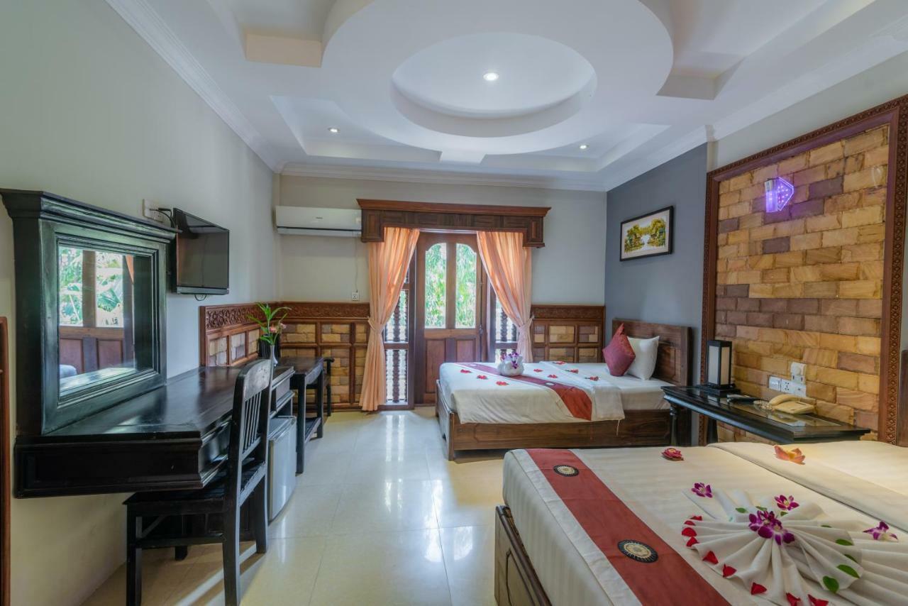 160 Angkor Villa Сіємреап Екстер'єр фото